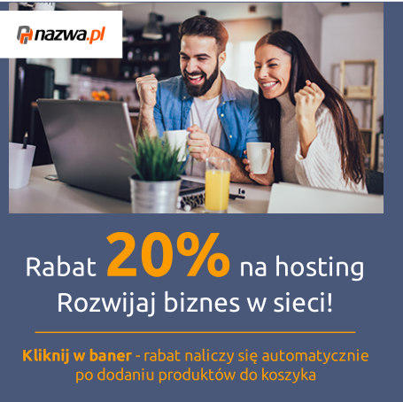 Promocja hosting nazwa.pl